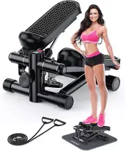 Steppers for Exercise at Home, Mini Stair Stepper 330 Lb Capacity, Workout Stepp