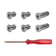SILVER BOTTOM CASE SCREWS - MacBook Pro 13 A1706 2016 2017 A1989 2019 A2251 2020