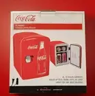 Portable Coca-Cola Classic 4L Mini Fridge 12V DC and 110V AC Cords, 6 Cans