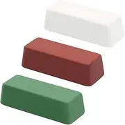 SCOTTCHEN Buffing Polishing Cutting Compounds 4 Oz. Kit - Green Fine/White Medium/Purple Coarse - 3 Pack