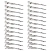 24Pcs Duck Billed Hair Clips for Styling Sectioning, Metal Hair Clips for Wom...