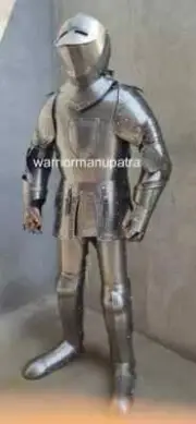 Medieval Gothic Knight Suit Of Armor Wearable Crusader Combat Full Body Armour