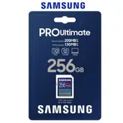 SD Card SAMSUNG PRO Ultimate 256GB SDXC C10 U3 V30 DSLR Camera Memory 200MB/s