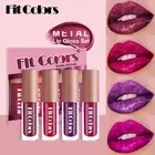 Fit Colors Metallic Non-Stick Cup Lip Gloss Pearlescent Diamond Lip Polarized Li