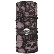 6PC Multifunction Seamless Skull Pattern Magic Riding Mask Warm Scarf Halloween Props