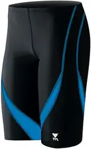 [TYR] Sport SALI1Y Boys Alliance Splice Nylon Jammer Swimsuit,Blk/Blue,24
