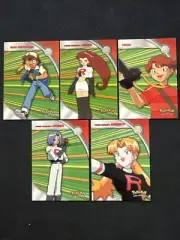Topps Pokemon TV Animation Series 2 Heroes & Villains Complete Trading Set HV1-5