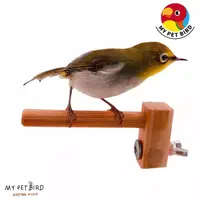 在飛比找蝦皮商城優惠-MY PET BIRD 鳥用竹站棍 多支站棍可組合成梯子 W