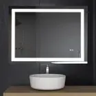 Mariana 36" W x 24" H Rectangular LED Bathroom Mirror with Dimmer & Defogger