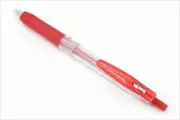 Zebra Sarasa Push Clip Gel Ink Pen - 0.3 Mm - Red