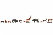 Noch 15745 HO/OO Gauge Forest Animals (12) Figure Set