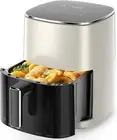 6QT Air Fryer with Window, Square Airfryer Oven 12-in-1 for Family, 400°F Rap...
