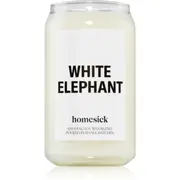 homesick white elephant 390 g scented candle