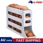 4 Layer Plastic Egg Tray Convenient 30 Egg Containers for Refrigerator Storage