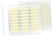 SOESFOUFU Natural Eyelid Patch Tape Double Eyelid Tape Sticker Hypoallergenic Durable 2 Sets Beauty Supplies