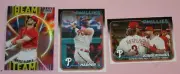 BRYCE HARPER (3) 2022 STADIUM CLUB CHROME BEAM#BT2 2024 TOPPS BASE &OCT#200&275