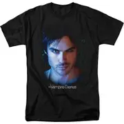 Classic The Vampire Diaries Damon Ian Somerhalder T Shirt & Stickers Small