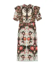 Pattern dress S,XS Multicolor