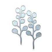 Tree Leaf Metal Cutting Dies Stencil Scrapbooking DIY Album Stamp Paper Emboss