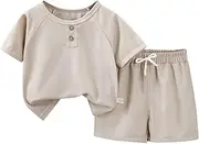 [Generic] Children's Short Sleeved Suits For Spring Summer And Autumn Comfortable And Fashionable Baby Clothes