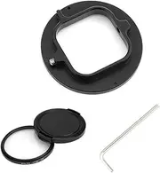 52MM UV Lens Filter Adapter Ring Camera Accessories for GoPro Hero 9/10