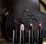 NEW Melt Cosmetics Bailey Sarian Fatally Yours Kiss of Death Bag & Lipstick Set