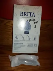 Brita Universal Hard Sided Bottle Replacement Filters Box of 8 sealed filters
