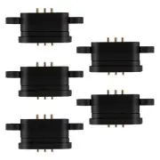 5 Pairs Spring Loaded Magnetic Pogo Pin Connector 3 Positions Magnets Pitch1281