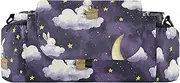 miaozhen Purple Clouds Rabbits Moon stroller bag organizer stroller drink caddy zippered pocket accesorios para coches de bebes accesorios para stroller