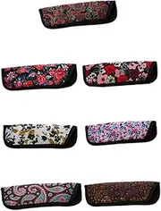 [LIFKOME] Elegant and Practical 7pcs Glasses Pouch Zipper Organize and Protect Your Eyewear