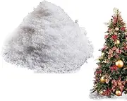 Instant Snow Fake Snow Powder - Christmas Faux Snow Decor - Daily and Holiday Decoration Props for Home, Office, Dorm, Mall, Apartment, Party, Indoors and Outdoors