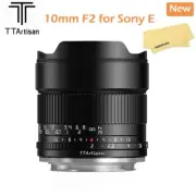 TTArtisan APS-C 10mm F2 ASPH Wide Angle Lens for Sony E-mount Mirrorless Cameras