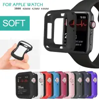 在飛比找蝦皮商城優惠-矽膠保護殼保護套適用於Apple Watch se 6 5 