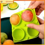 NEW SILICONE ICE CUBE TRAYS SPHERE MOLD ROUND ICE BALL MAKER