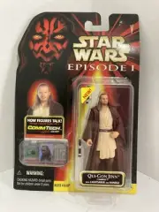 Hasbro Star Wars Episode I 1 Qui-Gon Jinn Naboo 3.75" Figure New Sealed