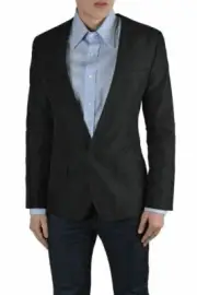 Dolce & Gabbana "Sicilia" Men's Black Wool One Button Blazer Size US 38 IT 48