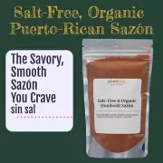 Sazón Seasoning | Organic Salt-Free Version | No MSG, Gluten, Salt or Fillers
