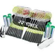 YONEX YY-GR202 School Badminton Set(20 Racket/2 Nets/1 Bag/36 Shuttlecocks)