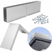 4x Gutter Valley Splash Guards Rain Drip Gutter Guard Rain Gutter Extender
