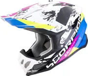Scorpion VX-22 Air Mips CX, motocross helmet , color: White/Black/Blue , size: M