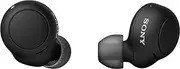 [Sony] WF-C500 True Wireless Headphones (Up to 20 Hours Battery Life with Charging Case - Compatible with Voice Assistant, Built-in Microphone for Phone Calls, Bluetooth) Black