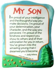 Son Refrigerator Magnet—For a Son You Are Immensely Proud Of My Son Small