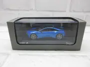 1/43 Bmw I8 Blue Protonic Frozen Gray Dealer Model Car Minicar