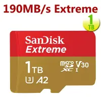 在飛比找Yahoo奇摩拍賣-7-11運費0元優惠優惠-SanDisk 1TB 1T microSDXC Extre