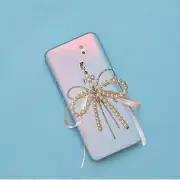 Beaded Bow Phone Charm Strap Smartphone Chain Handbag Pendant