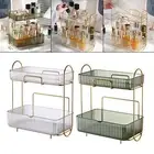 3 tiers Desktop Organizer Display Case for Skincare Bathroom Countertop Vanity