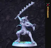 Triton Arlong Fantasy Miniature DnD Pathfinder Tabletop Game RPG RNE