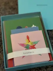 NIB Tiffany & Co. ANDY WARHOL Christmas Xmas Cards Set of 12 Holiday Greeting