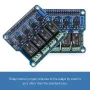 4/6-Channel Relay Shield Module extension board for Raspberry Pi A+/B+/2 B/3B