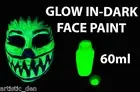Glow in The Dark Face Paint Glowing Face Paint 50ml Glow Paint Artistic Den
